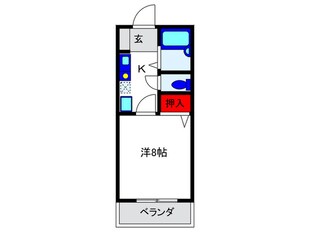 カ－サティエラの物件間取画像